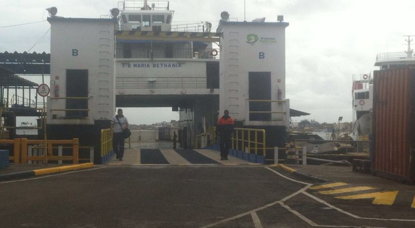 FERRY BOAT: Movimento segue tranquilo em plena véspera de feriado