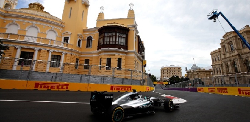 FÓRMULA 1: Em corrida morna nas ruas de Baku, Rosberg vence de ponta a ponta