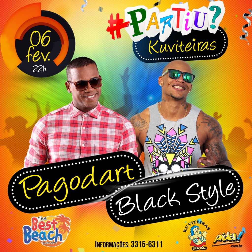 Pagodart e Black Style comandam festa de lançamento do bloco As Kuviteiras