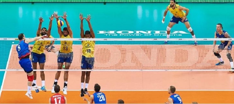 VICE DA LIGA MUNDIAL: Vôlei do Brasil erra em excesso e perde para a Sérvia