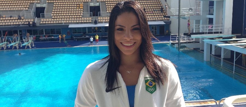 DISPENSANDO MACHISMO: ?Acho errado esse negócio de &#8216;vou ver só porque ela é bonita&#8217;?, diz atleta olímpica