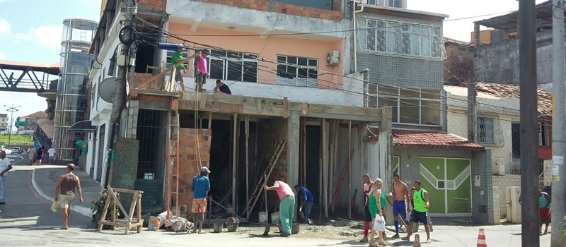 Sucom embarga cinco obras irregulares neste final de semana