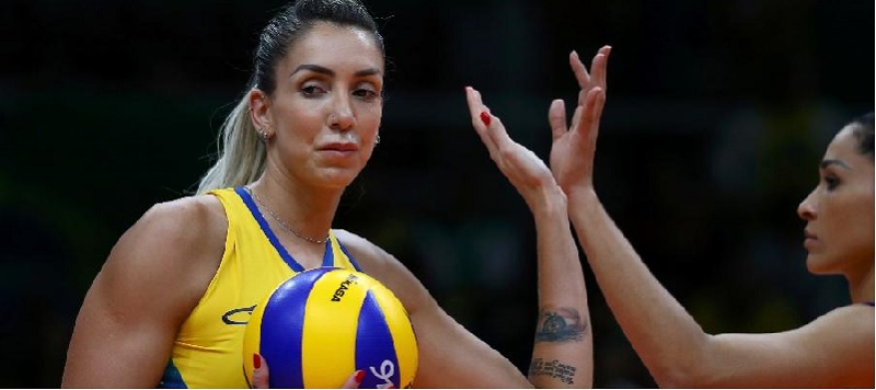 VÔLEI FEMININO: Brasil vence a Argentina por três sets a zero