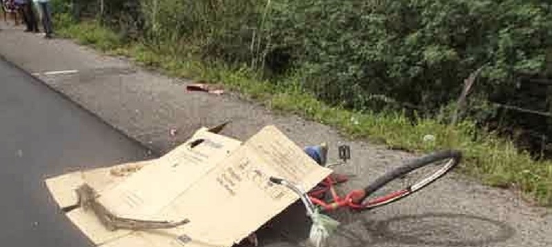 FEIRA DE SANTANA: Caminhão atropela e mata ciclista na BR-324