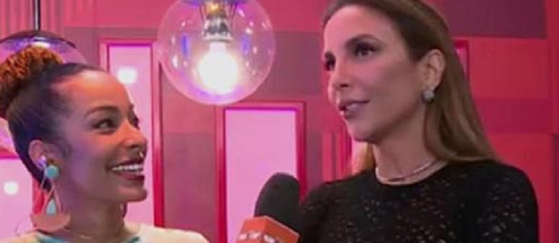 SEM NOÇÃO: Repórter do Vídeo Show deixa Ivete Sangalo em saia justa durante entrevista