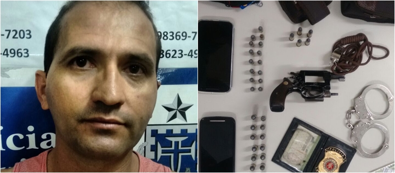 Falso policial é preso com arma e munições em Abrantes