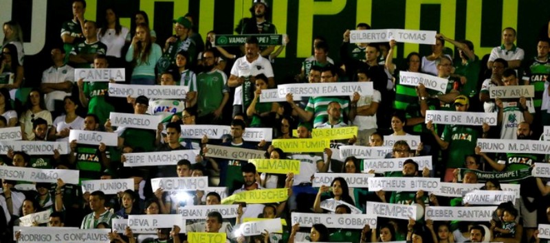 Famílias de jogadores da Chapecoense vão receber indenização de 26 salários