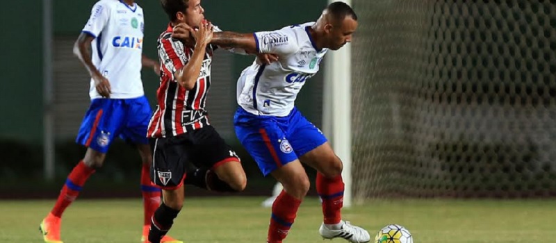 SUB-20: Bahia só empata com o São Paulo e é vice da Copa do Brasil