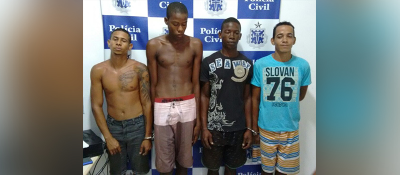 QUARTETO FRUSTRADO: Integrantes de quadrilha são presos e drogas apreendidas em Itaparica