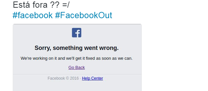 SÓ OS FORTES: Internautas fazem zoeira no Twitter sobre queda do Facebook e Instagram na manhã deste domingo