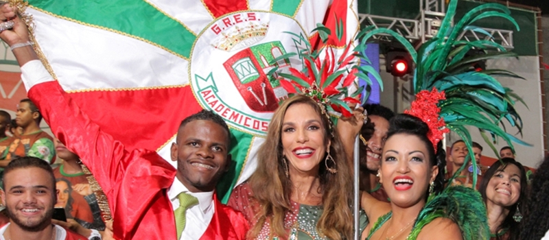 BANHO DE AXÉ: Grande Rio levanta poeira na Sapucaí em Homenagem a Ivete Sangalo