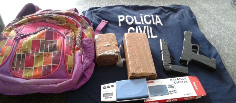 DEU ONDA: Adolescente é encontrado com 1,2kg de maconha, em Monte Pascoal