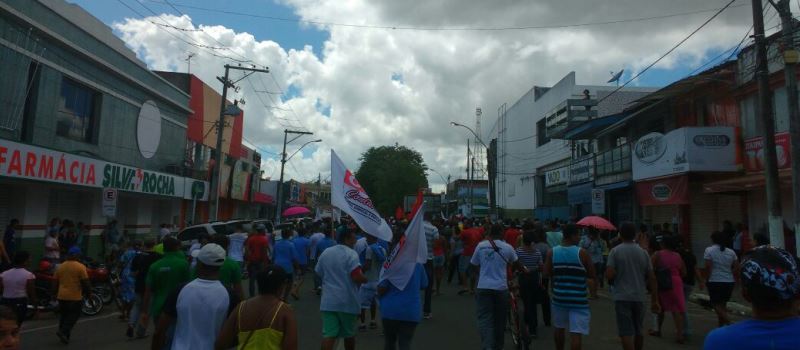 GREVE GERAL: Tarde em Alagoinhas segue com manifestações e estabelecimentos fechados