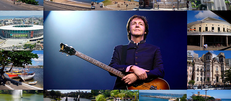 Expectativa é que show de Paul McCartney movimente R$ 12 milhões em Salvador, diz prefeitura