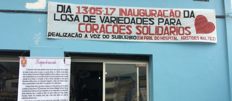 BRECHÓ SOLIDÁRIO: Com peças a R$ 1,00, grupo levanta fundos para hospital contra o Câncer