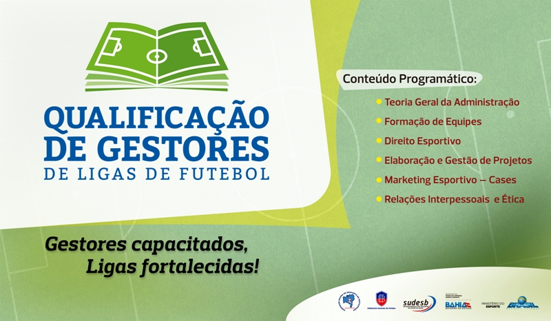 QUALIFICAÇÃO: Sudesb lança curso para Gestores de Ligas de Futebol em Salvador