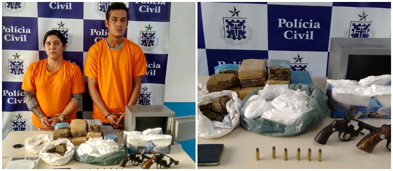 &#8216;DELIVERY&#8217;: Mulher é presa por entregar drogas em domicílio em Feira de Santana