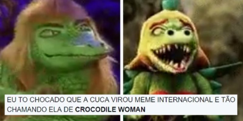 MEME EXPORTAÇÃO: Mais um meme brasileiro, imagens da Cuca ganham fama internacional nas redes sociais