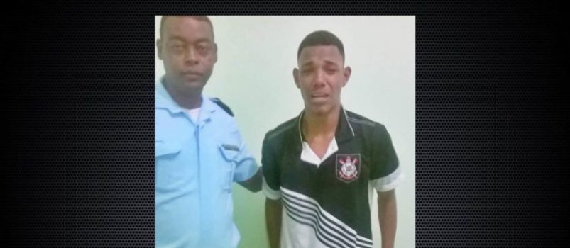 RESPOSTA VIOLENTA: Após atacar companheira com pedra, jovem é agredido por populares