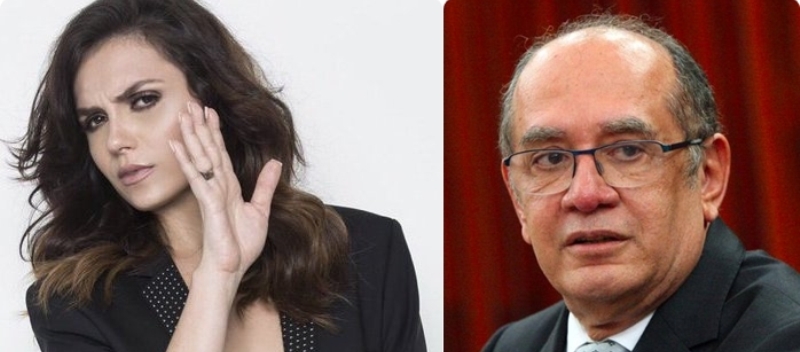 BAFAFÁ: &#8220;Não faço acordo com esse homem&#8221;, diz Monica Iozzi sobre processo de Gilmar Mendes