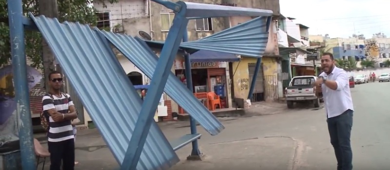 RONDA: Sem semáforo, faixa de pedestre e ponto de ônibus, moradores sofrem no Jardim Santo Inácio