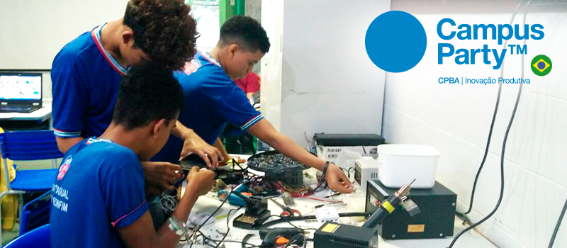 CAMPUS PARTY BAHIA: Estudantes da rede pública intensificam rotina para participar do evento