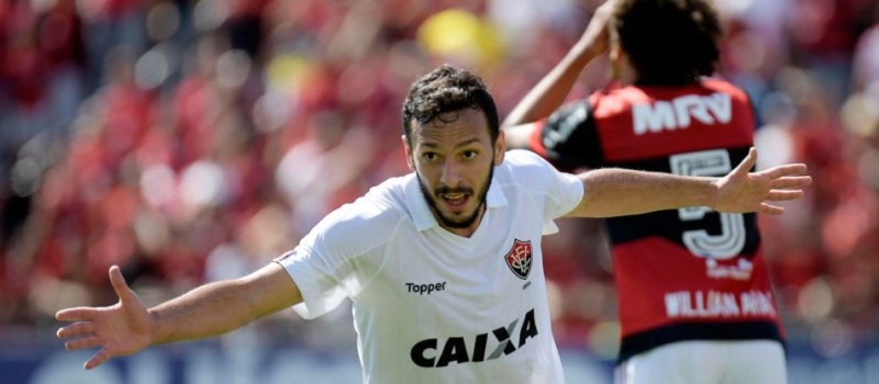 LEÃO RUGIU: Com golaço de Yago, Vitória bate Flamengo mas continua na zona do rebaixamento