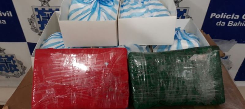 PLANO FRUSTRADO: Suspeito de tráfico traz 8kg de cocaína do Paraná e é preso em Vitória da Conquista