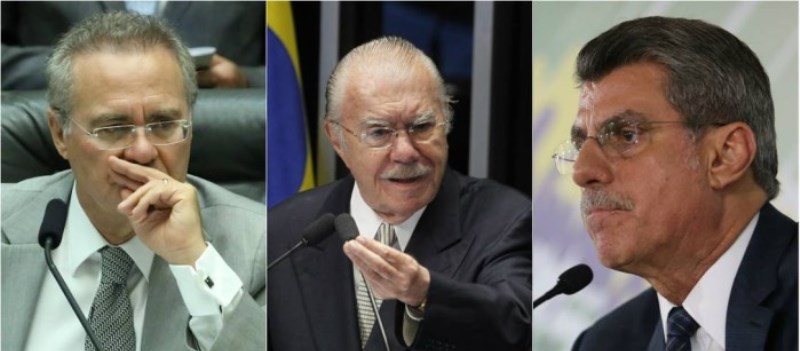 POLÍTICA: Procuradoria-Geral da República denuncia Renan, Sarney e Jucá ao STF por pagamento de propina