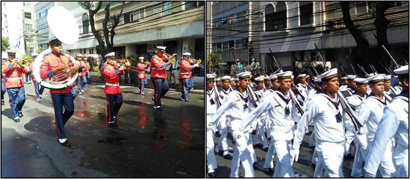 PARADA MILITAR: Tropas da Marinha iniciam desfile do 7 de Setembro em Salvador; Veja vídeo