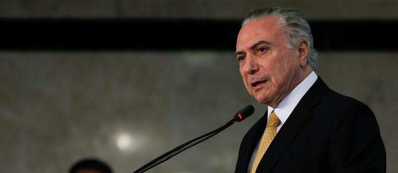 DISCURSO: Em cerimônia no Planalto, Temer diz que realidade é crescimento do país