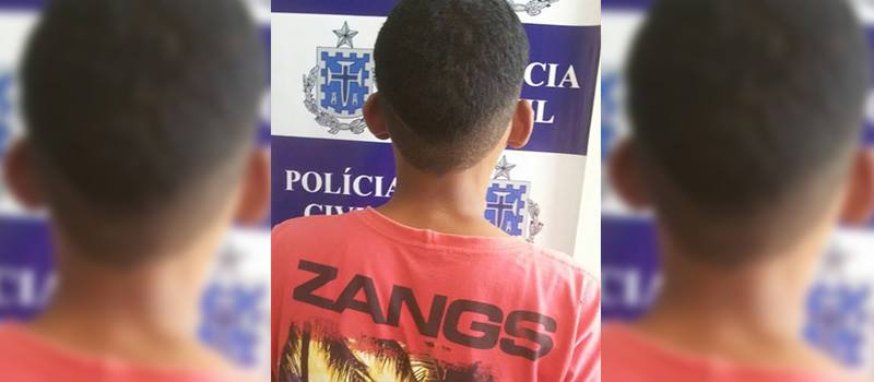 CAIU: Adolescente de 16 anos é apreendido por tráfico de drogas em Santo Antônio de Jesus