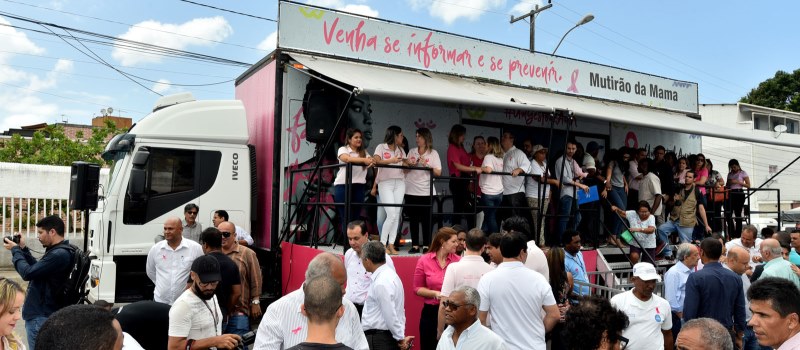 OUTUBRO ROSA: Caminhão Itinerante rodará bairros de Salvador com atendimentos e exames