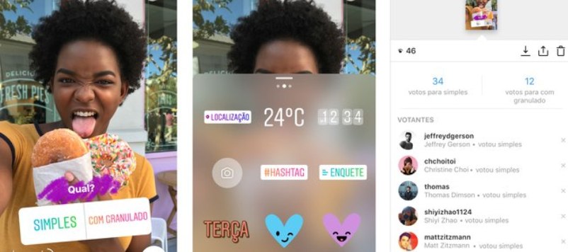 INSTAGRAM: Novo recurso &#8216;bomba&#8217; e permite enquetes interativas para no Stories; Veja como fazer