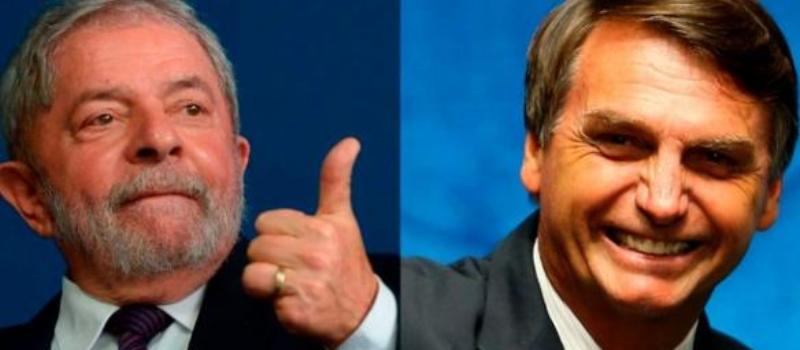 ELEIÇÕES 2018: Pesquisa do Ibope mostra Lula e Bolsonaro no segundo turno em 2018