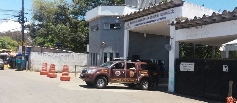 FUGA EM SALVADOR: Dois detentos abrem porta de cela e escapam do Complexo da Mata Escura