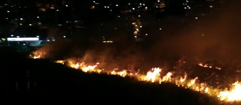 VÍDEO: Incêndio na Avenida Bonocô está controlado; Veja &#8216;antes e depois&#8217;