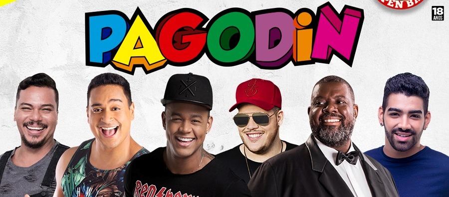 Pagodin divulga ordem dos shows e mapa do evento