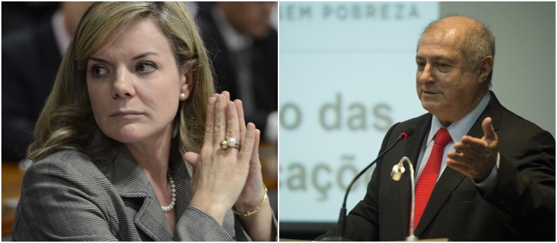 LAVA JATO: PGR pede condenação de Gleisi Hoffman e marido por corrupção passiva e lavagem de dinheiro