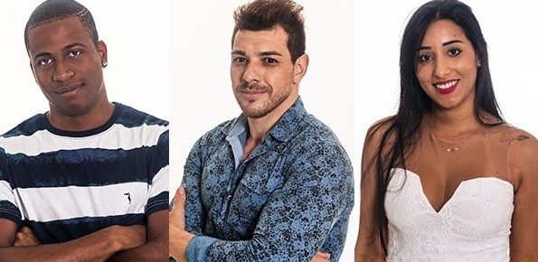 Luan, Cézar e Talita estão no sexto paredão do &#8220;BBB15&#8221;