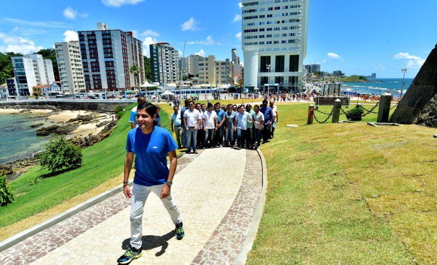 Prefeitura entrega intervenções no Farol da Barra e inicia obras no Morro do Cristo