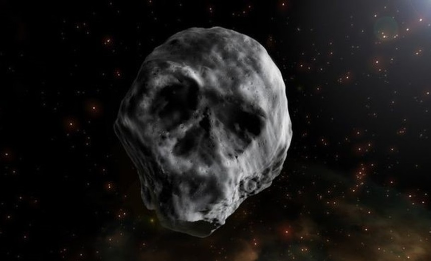 Asteroide em forma de caveira vai voltar a passar perto da Terra em 2018