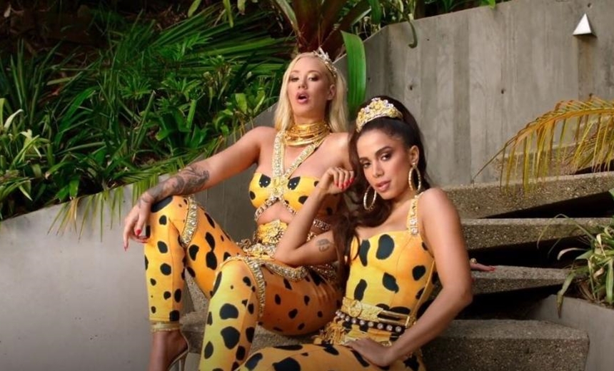 Após vazamento, produtora libera clipe de Anitta com Iggy Azalea; Veja vídeo