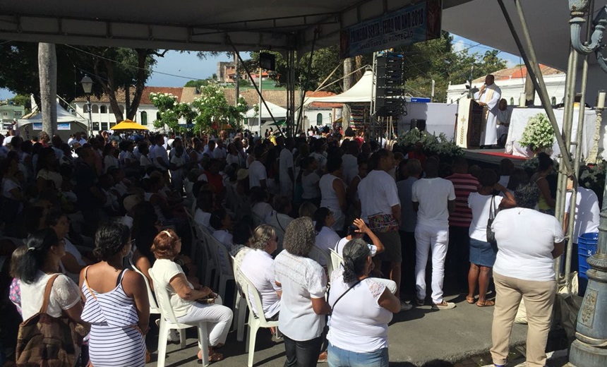 MISSAS NO BONFIM: Basílica tem celebrações a cada hora nesta primeira sexta do ano