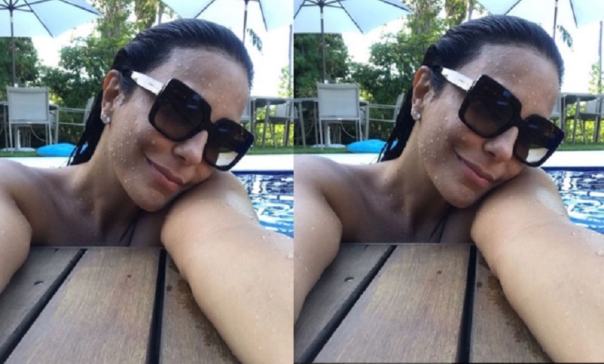 MÃE DO ANO: Grávida de gêmeas, Ivete Sangalo faz farra dentro de piscina