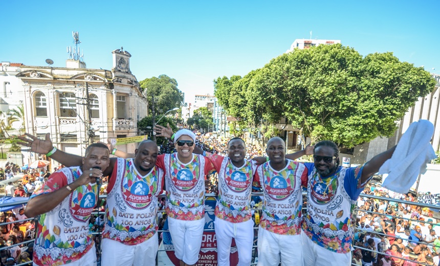 SAMBA: Bloco Alvorada festeja 43 anos com missa e show no Pelourinho