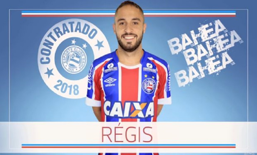 NOVA TEMPORADA: Régis é oficializado como jogador do Bahia até 2020