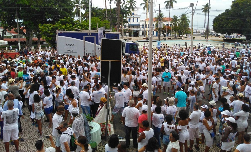 Culto Ecumênico reúne representantes de diversas religiões na Conceição da Praia