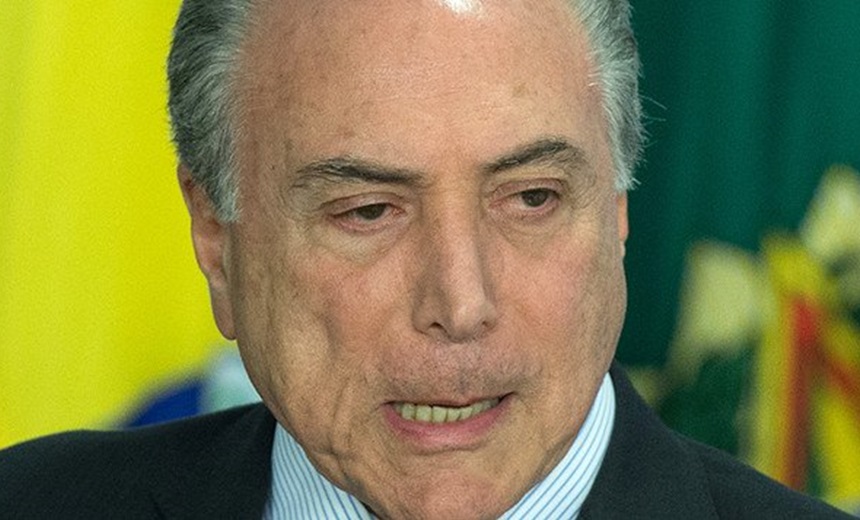 &#8220;Estou ótimo, embora toda hora queiram me matar&#8221;, dispara presidente Michel Temer