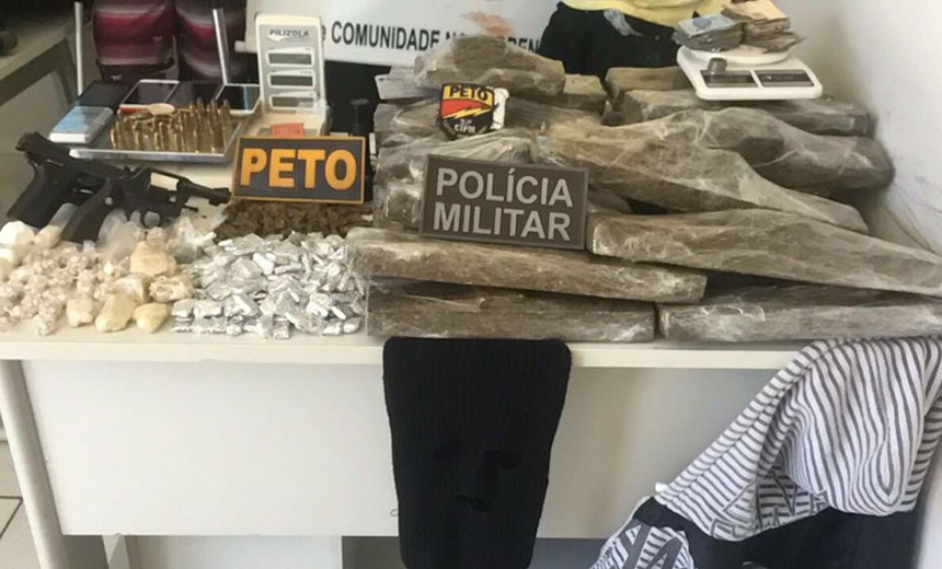 BOM JESUS DA LAPA: Polícia prende trio acusado de tráfico de drogas e homicídios